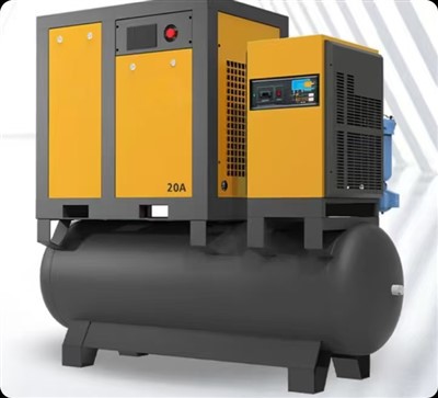 Смазан ротационен винтов компресор 90 KW